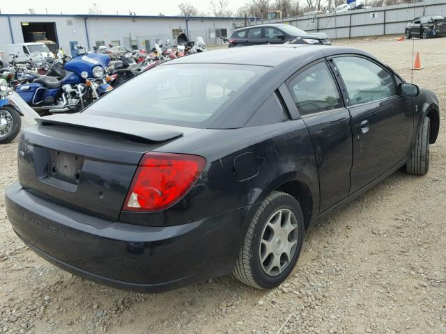 1G8AN12F55Z129443 - 2005 SATURN ION LEVEL BLACK photo 4