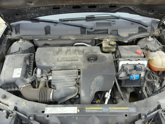 1G8AN12F55Z129443 - 2005 SATURN ION LEVEL BLACK photo 7