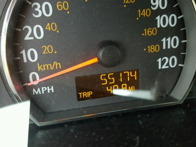 1G8AN12F55Z129443 - 2005 SATURN ION LEVEL BLACK photo 8