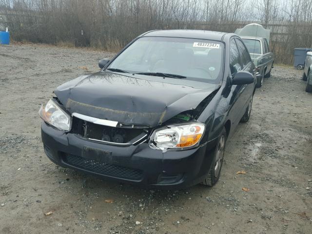 KNAFE122075438799 - 2007 KIA SPECTRA EX BLACK photo 2