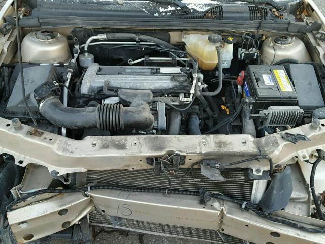 1G1ZS51F06F269308 - 2006 CHEVROLET MALIBU LS GOLD photo 7