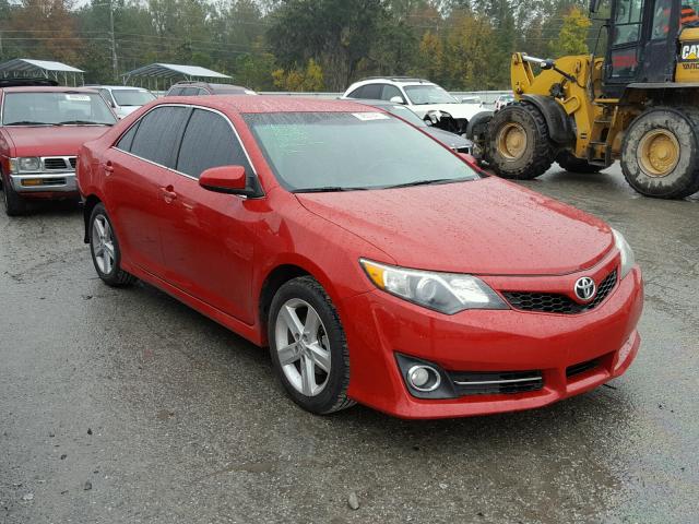 4T1BF1FK3DU723132 - 2013 TOYOTA CAMRY L RED photo 1