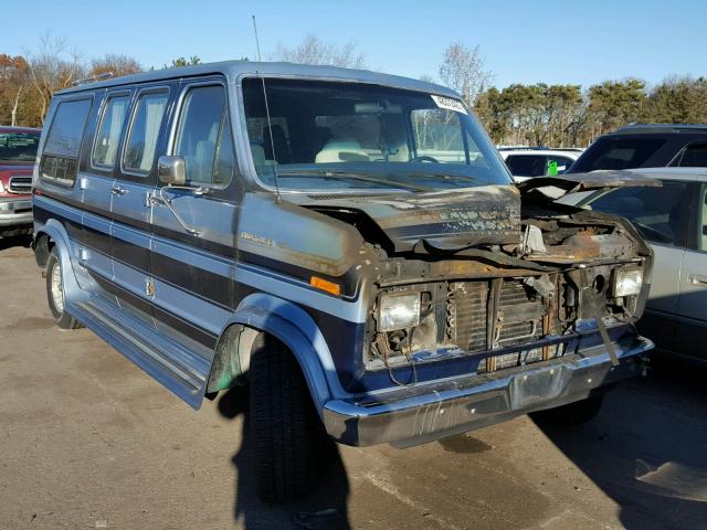 1FDDE14N8HHB83140 - 1987 FORD ECONOLINE BLUE photo 1