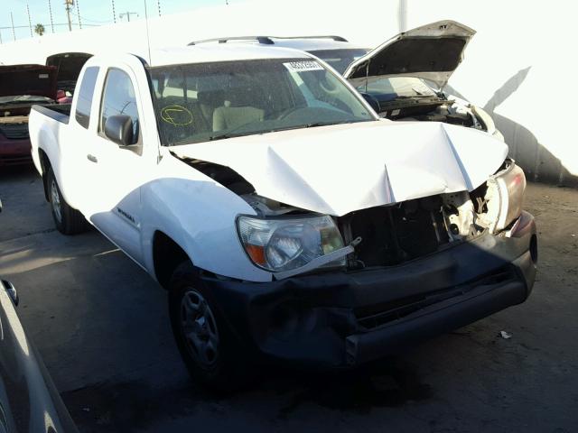 5TETX22N09Z644625 - 2009 TOYOTA TACOMA ACC WHITE photo 1