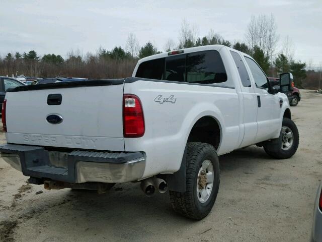 1FTSX2BR6AEB06985 - 2010 FORD F250 SUPER WHITE photo 4