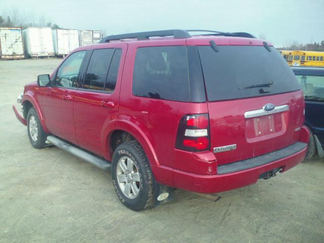 1FMEU7DE3AUA39860 - 2010 FORD EXPLORER X RED photo 3