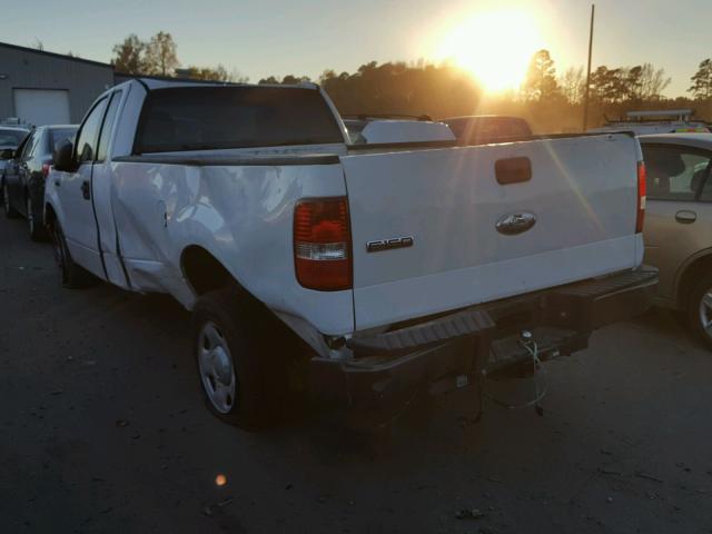 1FTRF12266NA68079 - 2006 FORD F150 WHITE photo 3