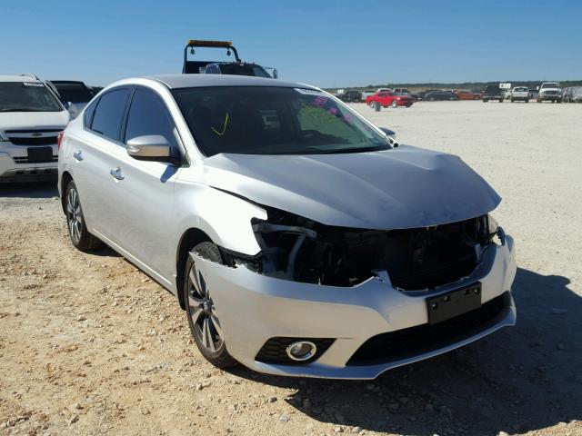 3N1AB7AP8HY248892 - 2017 NISSAN SENTRA S SILVER photo 1