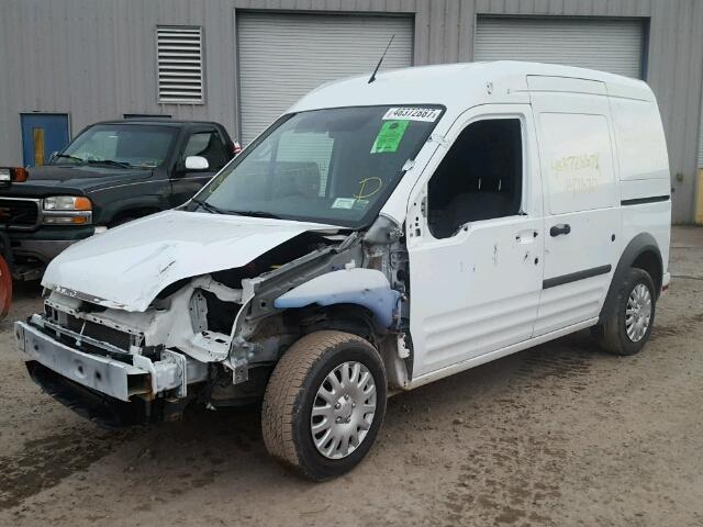 NM0LS7DN5DT167977 - 2013 FORD TRANSIT CO WHITE photo 2