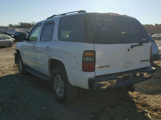 1GNEC13Z84J329422 - 2004 CHEVROLET TAHOE C150 WHITE photo 3