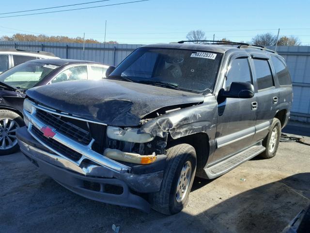 1GNEC13V54R133887 - 2004 CHEVROLET TAHOE C150 GRAY photo 2