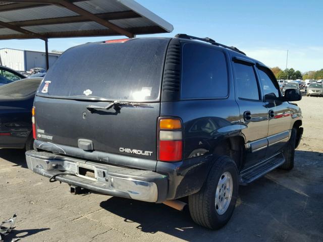 1GNEC13V54R133887 - 2004 CHEVROLET TAHOE C150 GRAY photo 4