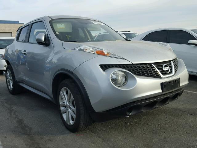 JN8AF5MR0DT224631 - 2013 NISSAN JUKE S SILVER photo 1