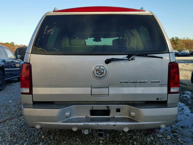 3GYFK66N04G286826 - 2004 CADILLAC ESCALADE E GOLD photo 9