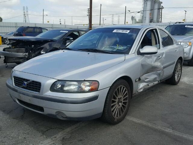 YV1RS58D532263822 - 2003 VOLVO S60 2.4T SILVER photo 2