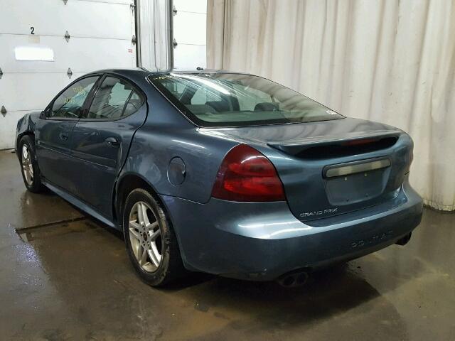 2G2WR554861113897 - 2006 PONTIAC GRAND PRIX BLUE photo 3