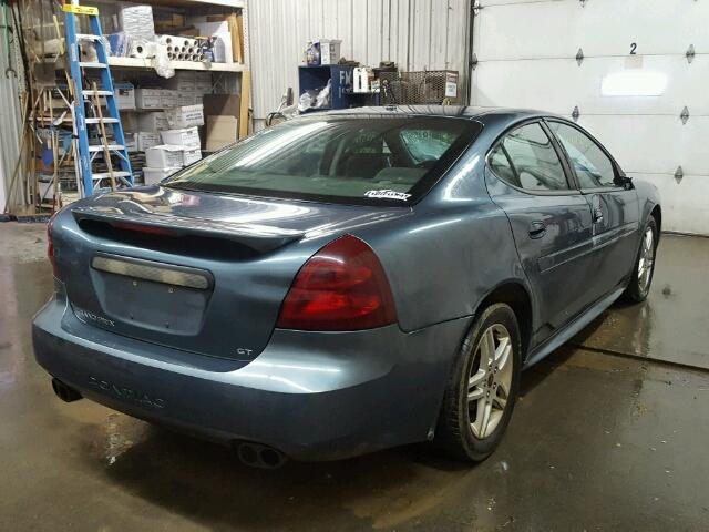 2G2WR554861113897 - 2006 PONTIAC GRAND PRIX BLUE photo 4