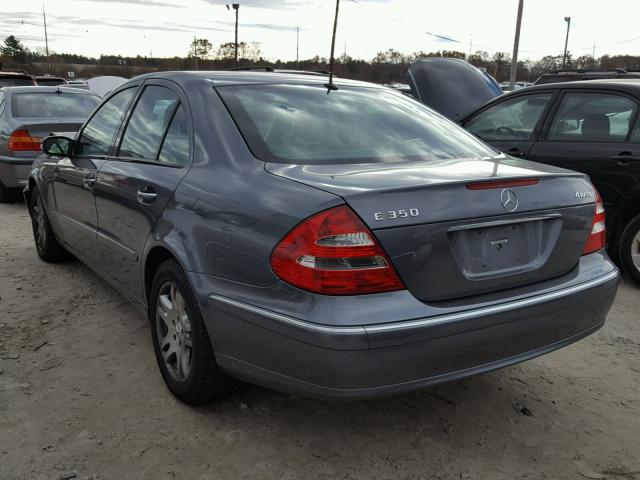 WDBUF87J26X182148 - 2006 MERCEDES-BENZ E 350 4MAT GRAY photo 3