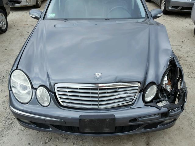 WDBUF87J26X182148 - 2006 MERCEDES-BENZ E 350 4MAT GRAY photo 7