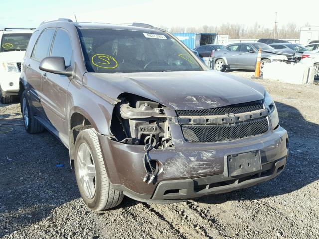 2CNDL33F186007242 - 2008 CHEVROLET EQUINOX LT CHARCOAL photo 1