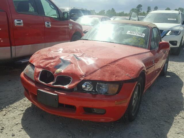 4USCH7327VLB83105 - 1997 BMW Z3 1.9 RED photo 2