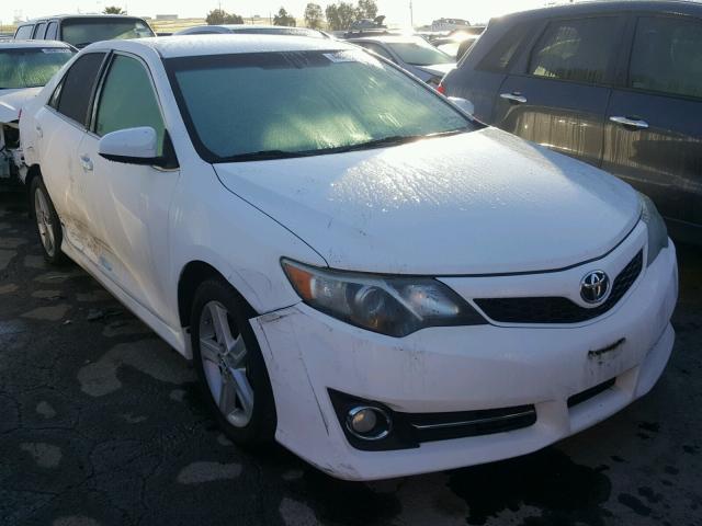 4T1BF1FK4CU529868 - 2012 TOYOTA CAMRY BASE WHITE photo 1