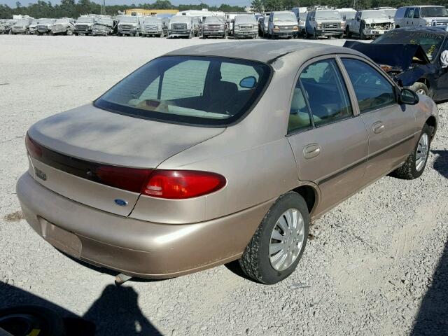 1FAFP10P6XW178419 - 1999 FORD ESCORT LX GOLD photo 4