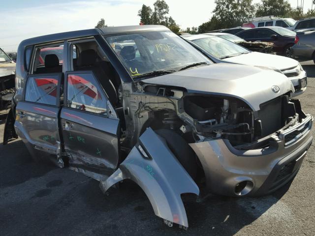 KNDJT2A56D7629793 - 2013 KIA SOUL GRAY photo 1