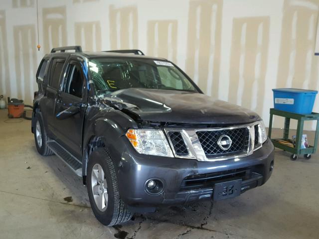 5N1AR1NB8CC628901 - 2012 NISSAN PATHFINDER GRAY photo 1