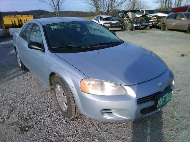 1B3EL46X02N347733 - 2002 DODGE STRATUS SE GRAY photo 1