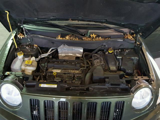 1J4FT47A39D230185 - 2009 JEEP COMPASS SP 绿色 照片 7