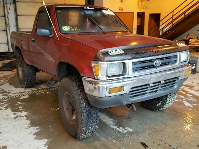 4TARN01P7RZ241255 - 1994 TOYOTA PICKUP 1/2 RED photo 1