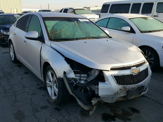 1G1PG5SC0C7371887 - 2012 CHEVROLET CRUZE LT SILVER photo 1