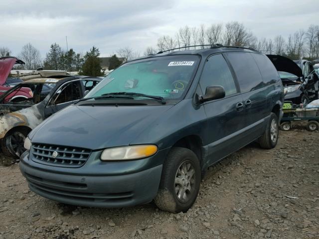 2C4GJ44G8YR728998 - 2000 CHRYSLER GRAND VOYA 绿色 照片 2