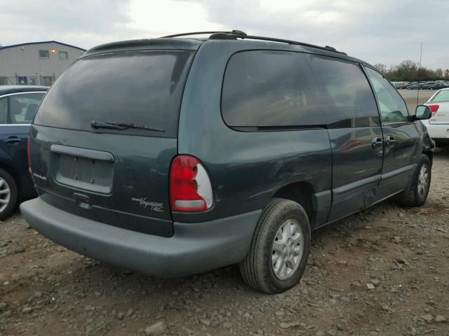 2C4GJ44G8YR728998 - 2000 CHRYSLER GRAND VOYA 绿色 照片 4