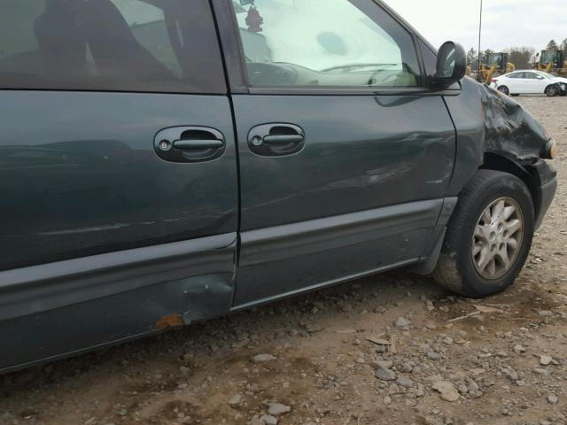 2C4GJ44G8YR728998 - 2000 CHRYSLER GRAND VOYA 绿色 照片 9