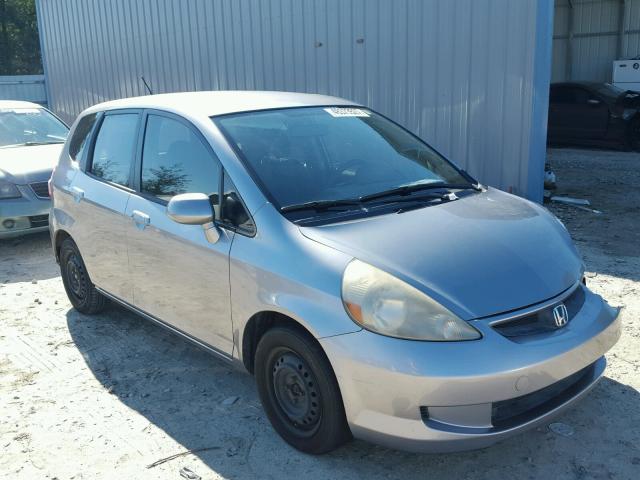 JHMGD38448S044786 - 2008 HONDA FIT SILVER photo 1