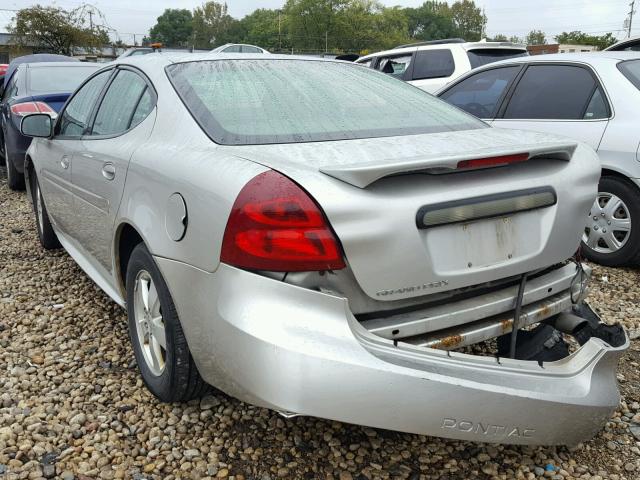 2G2WP582X61299183 - 2006 PONTIAC GRAND PRIX Күміс фото 3