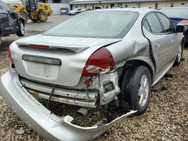 2G2WP582X61299183 - 2006 PONTIAC GRAND PRIX Күміс фото 4