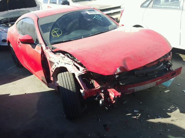 JF1ZNAA12G8708810 - 2016 TOYOTA SCION FR-S წითელი ფოტო 1