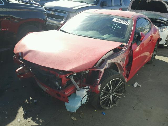 JF1ZNAA12G8708810 - 2016 TOYOTA SCION FR-S წითელი ფოტო 2