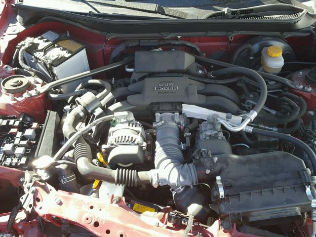 JF1ZNAA12G8708810 - 2016 TOYOTA SCION FR-S წითელი ფოტო 7