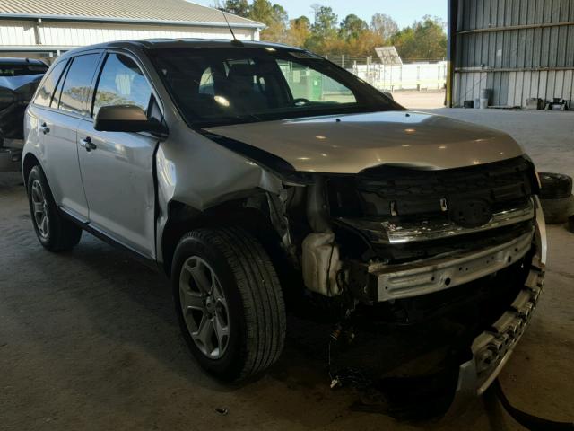 2FMDK3JC5BBB64878 - 2011 FORD EDGE SEL SILVER photo 1