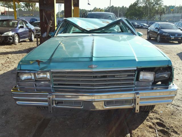 1L47U7S104364 - 1977 CHEVROLET IMPALA GREEN photo 10