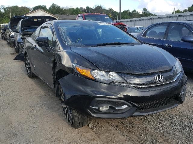 2HGFG3B06EH505341 - 2014 HONDA CIVIC EXL 黑色 照片 1