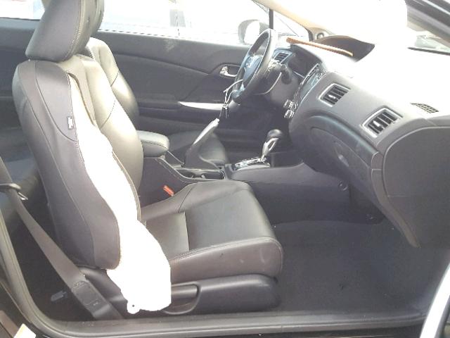 2HGFG3B06EH505341 - 2014 HONDA CIVIC EXL 黑色 照片 5