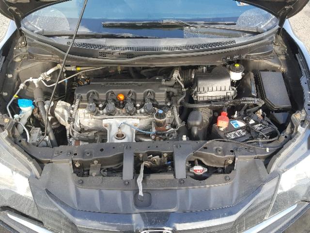 2HGFG3B06EH505341 - 2014 HONDA CIVIC EXL 黑色 照片 7