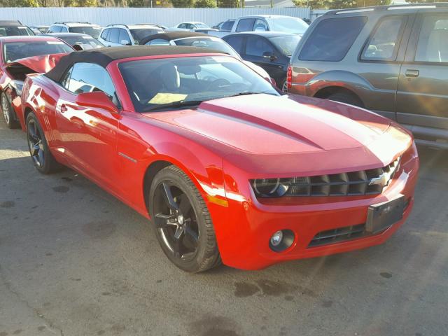 2G1FC3DD3B9213025 - 2011 CHEVROLET CAMARO LT RED photo 1