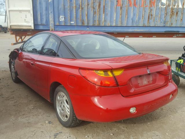 1G8ZY14751Z295262 - 2001 SATURN SC2 RED photo 3