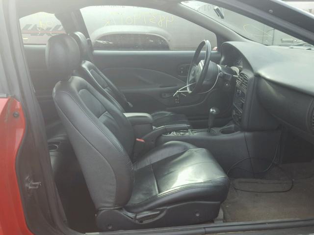 1G8ZY14751Z295262 - 2001 SATURN SC2 RED photo 5